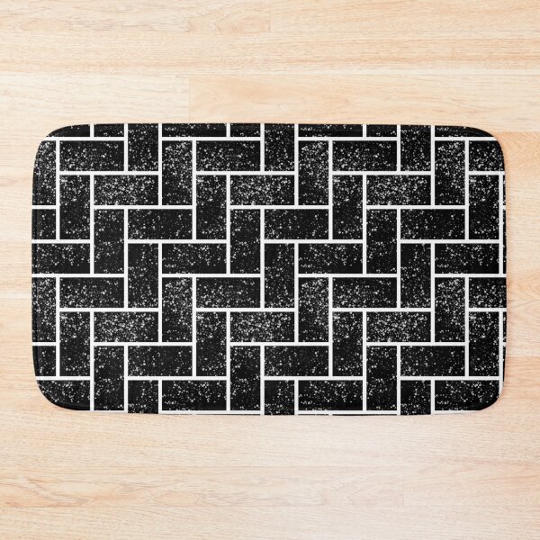 Item preview, Paint splatter bricks herringbone seamless repeating pattern designed and sold by SeamlessDsign.