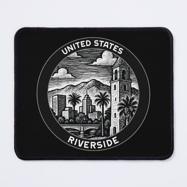 Item preview, Riverside USA Linocut Style  designed and sold by Thistle-TShop.