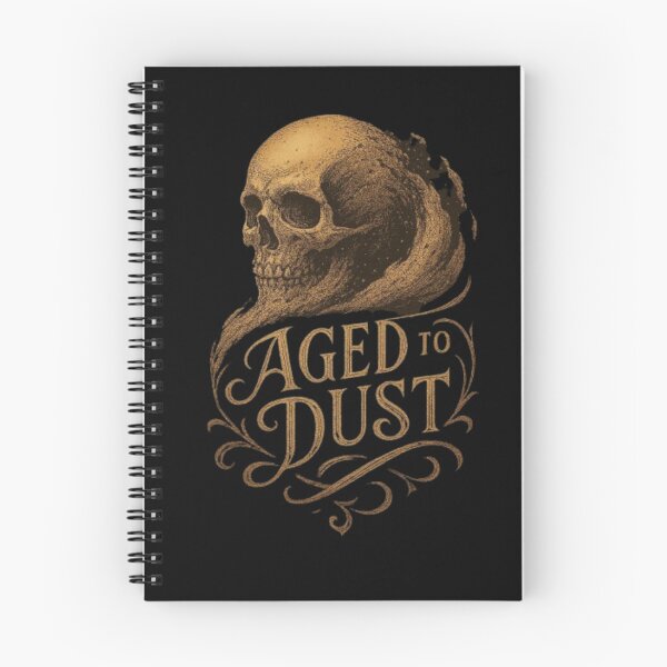 Artikelvorschau, Zu Staub gealterter Schädel – Schädeldesign & Illustration, Schädelkunst, Skelett, Schädelanatomie, Dark-Art-Grafik entworfen und verkauft von Typologystudios.