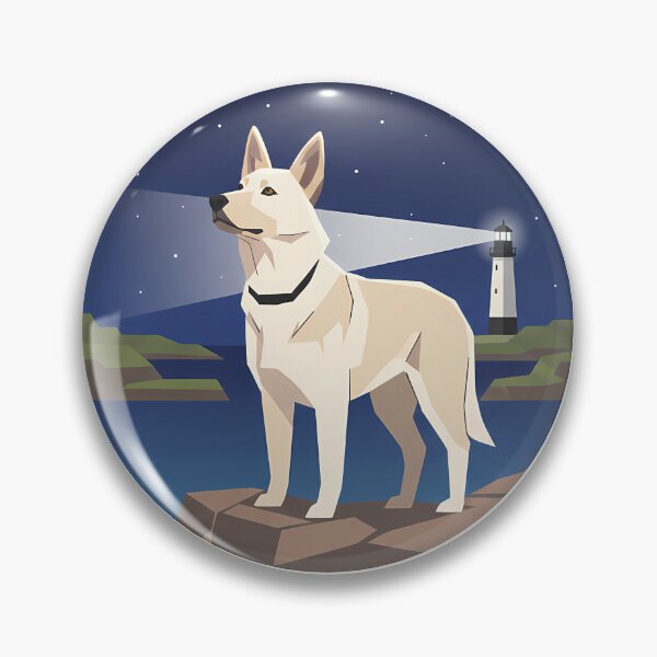 Item preview, Lighthouse Watchman: Nighttime Dog of Palleiro designed and sold by Fulgenl.