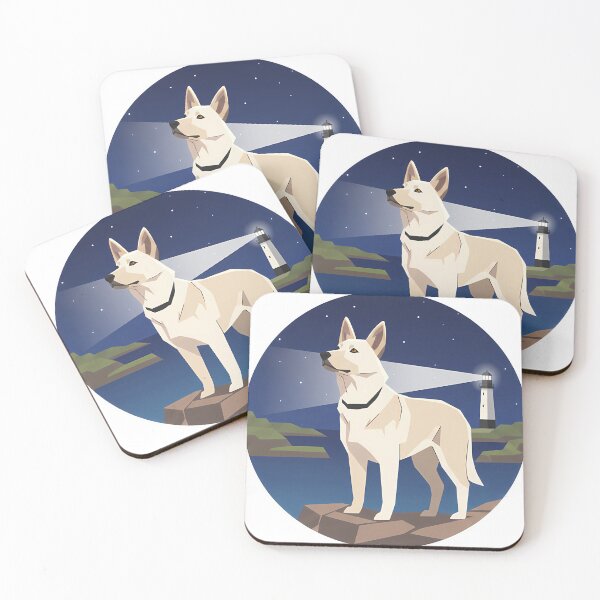 Item preview, Lighthouse Watchman: Nighttime Dog of Palleiro designed and sold by Fulgenl.