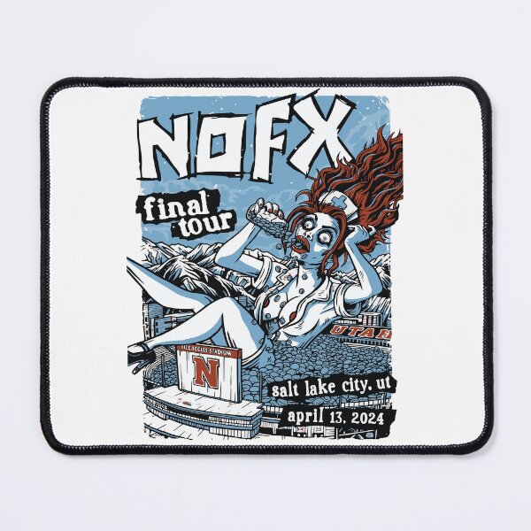 Item preview, NOFX - Final Tour 2024 in Salt Lake City: Zombie Nurse Punk Mayhem designed and sold by rockfanatic.