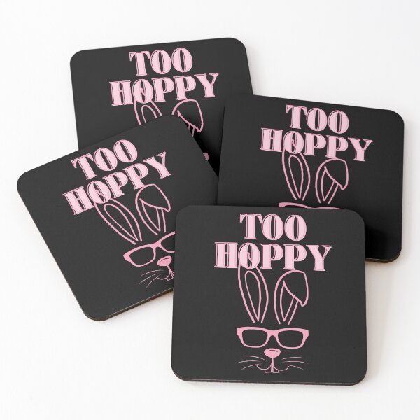 Item preview, Too Hoppy Bunny – Funny Cute Rabbit Attitude Minimalist Design designed and sold by MAKLEN-Art.