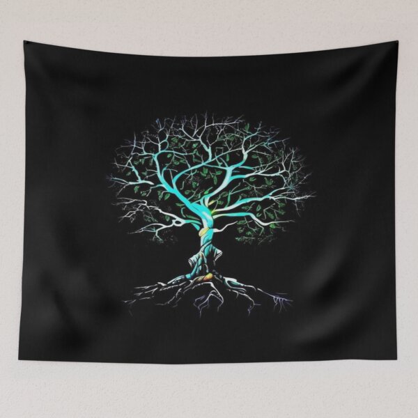 Item preview, White branched tree of life designed and sold by NivyasArtistry.