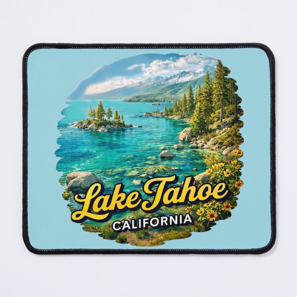 Item preview, Lake Tahoe, California - Alpine Lake designed and sold by Myra365Art.