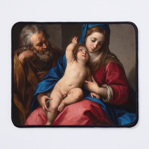 Item preview, Madonna and Child Baroque Painting by Procaccini designed and sold by TheSoulOfArt.