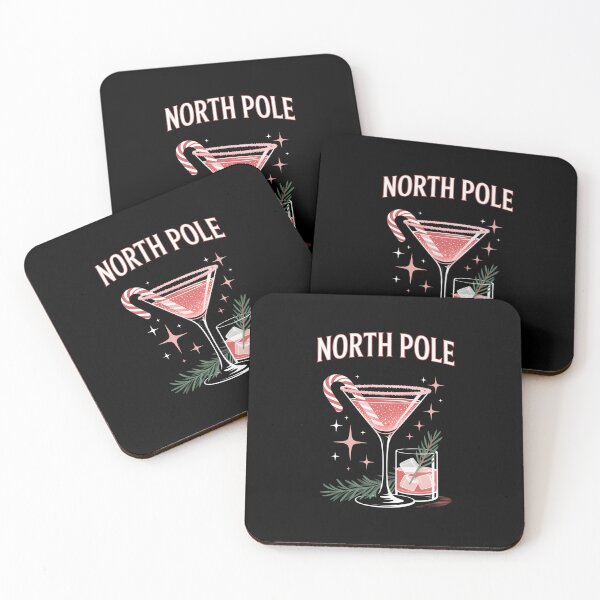 Item preview, North Pole Social Club Christmas Cocktail Womens Holiday designed and sold by EllenJast.
