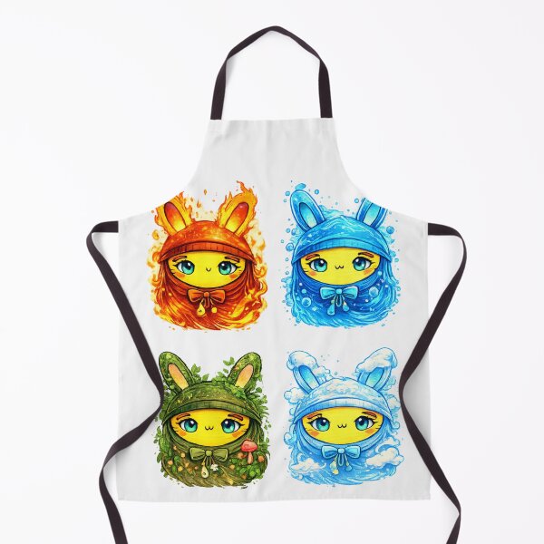 Item preview, Elemental Bunny Spirits Complete Set designed and sold by InnerwayStudio.