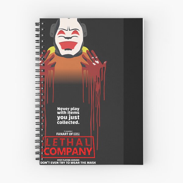 Item preview,  Lethal Company  Beware Of The Mask designed and sold by mihjichaka3.