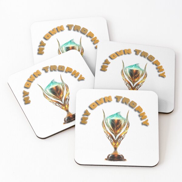 Item preview, My Own Trophy – Winning & Success Mindset Quote designed and sold by Clintora.