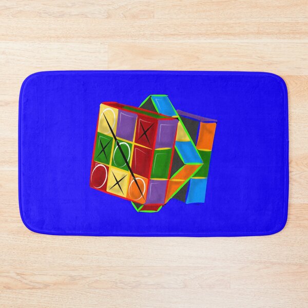 Item preview, Abstract Rubik's Cube Tic-Tac-Toe Concept Art designed and sold by LeshanArtUA.