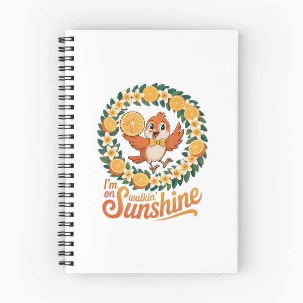Item preview, Orange Bird Flower And Garden Festival Summer designed and sold by EllenJast.