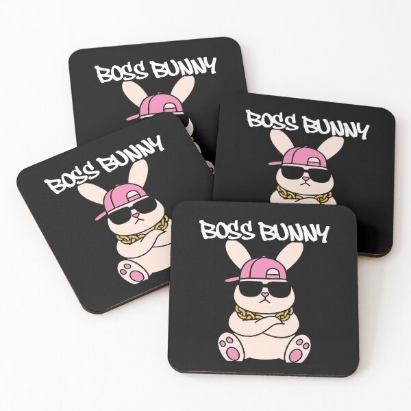 Item preview, Boss Bunny – Cool & Funny Bunny Illustration with Cap and Sunglasses designed and sold by MAKLEN-Art.