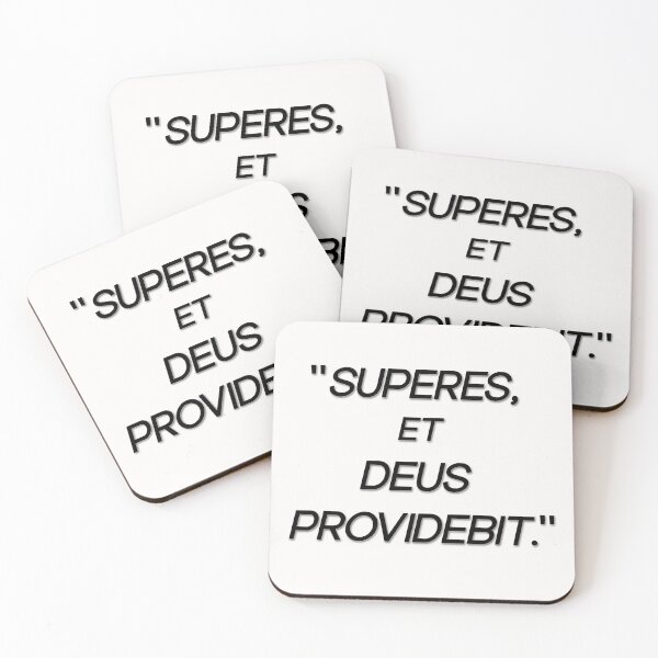 Item preview, "Superes, Et Deus Providebit" designed and sold by Styonk.