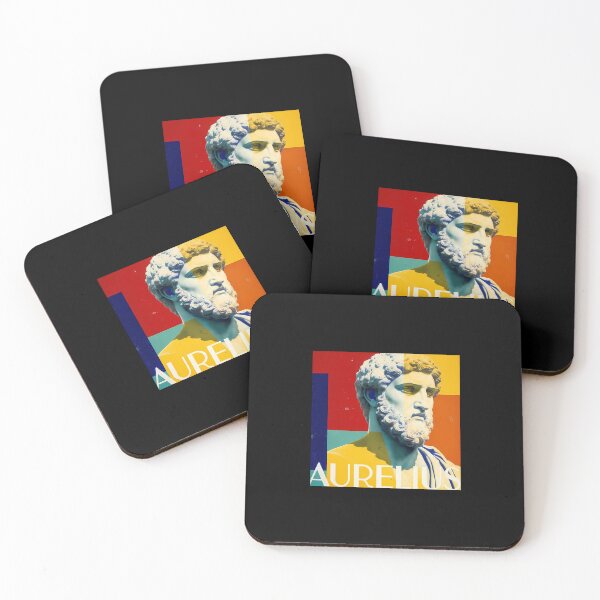 Item preview, Marcus Aurelius Pop Art Print | Stoic Philosophy Gift designed and sold by OzzFrequency.