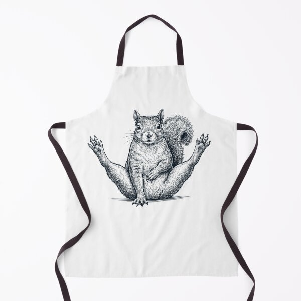 Item preview, Funny Squirrel Yoga Pose Animal Lover Meme designed and sold by DoodleTortle.