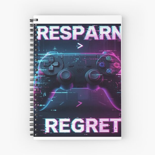 Item preview, Respawn Reset Regret Gaming Mindset designed and sold by The Crafted Spirits.