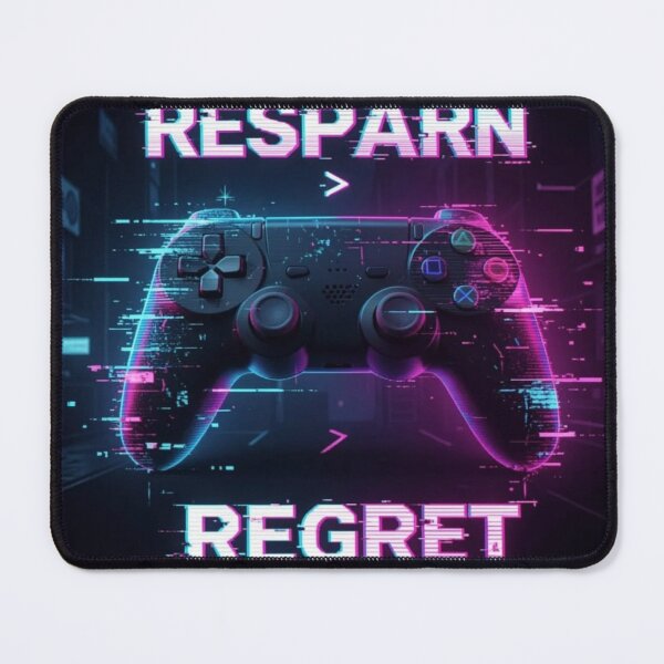 Item preview, Respawn Reset Regret Gaming Mindset designed and sold by The Crafted Spirits.