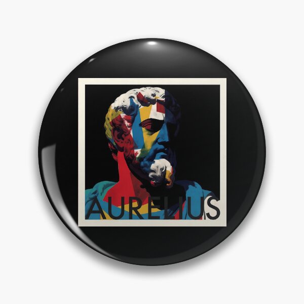 Item preview, Marcus Aurelius Pop Art Print | Stoic Philosophy Gift designed and sold by OzzFrequency.