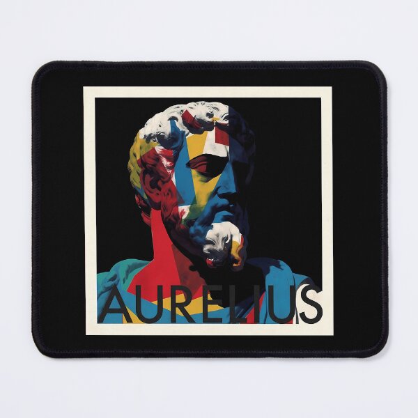 Item preview, Marcus Aurelius Pop Art Print | Stoic Philosophy Gift designed and sold by OzzFrequency.