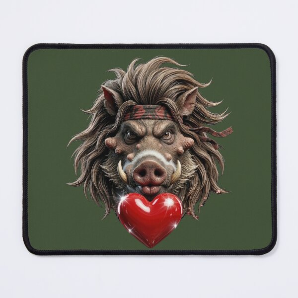 Item preview, Visayan Warty Pig - Flying Kiss designed and sold by Tee-se Me More.