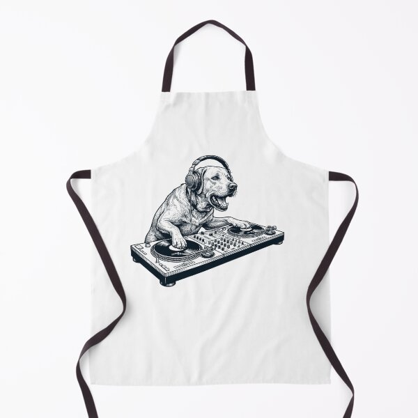 Item preview, Vintage Retro Labrador Retriever DJ Dog Mom Dad Music Lover designed and sold by TerryConnells.