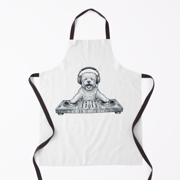 Item preview, Vintage Retro Maltese DJ Dog Mom Dad Music Lover designed and sold by TerryConnells.