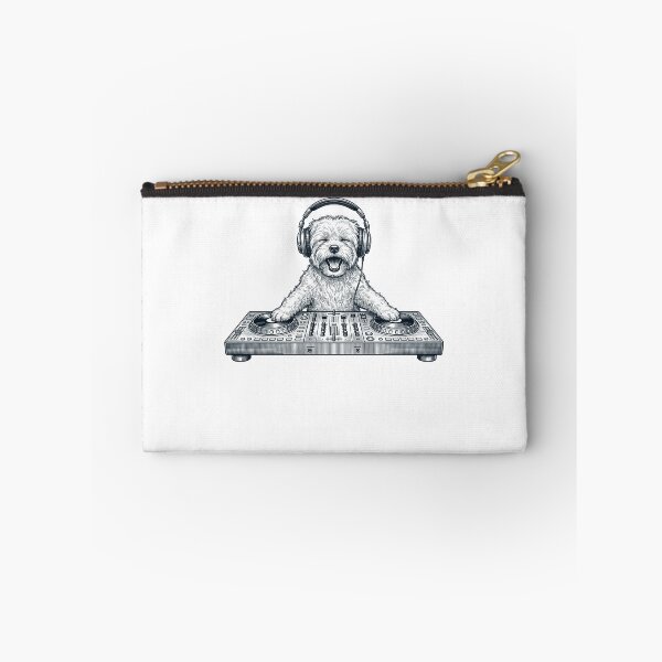 Item preview, Vintage Retro Maltese DJ Dog Mom Dad Music Lover designed and sold by TerryConnells.