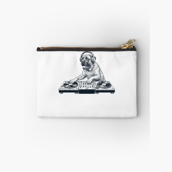 Item preview, Vintage Retro Mastiff DJ Dog Mom Dad Music Lover designed and sold by TerryConnells.