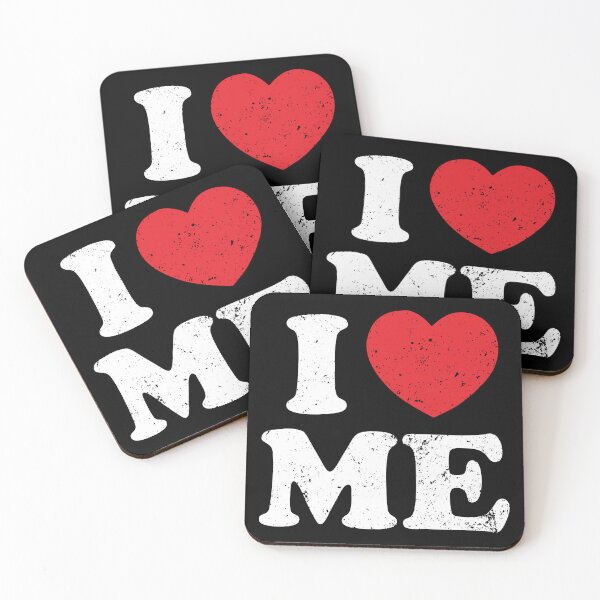 Item preview, I Heart Me - Love Yourself Funny Gift designed and sold by berlicaferinz.