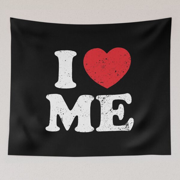 Item preview, I Heart Me - Love Yourself Funny Gift designed and sold by berlicaferinz.