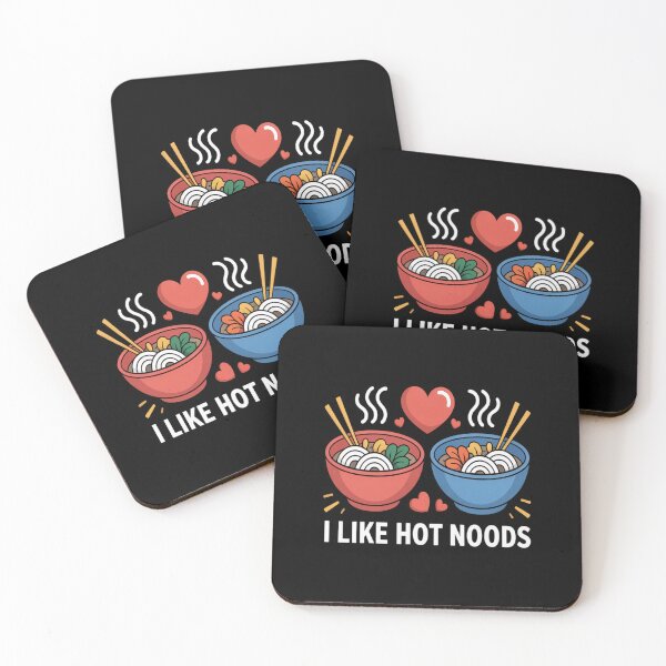 Item preview, I Like Hot Noods Funny Ramen Noodles  designed and sold by TeamLequid.