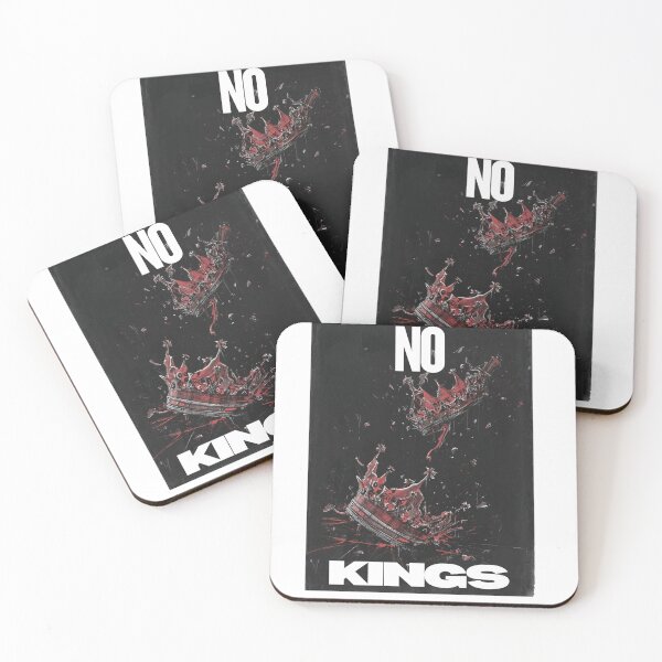 Item preview, No Kings – Broken Crown Protest Graphic T-Shirt designed and sold by Pigmentra.