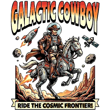 Artwork thumbnail, Galactic Cowboy by Remy490
