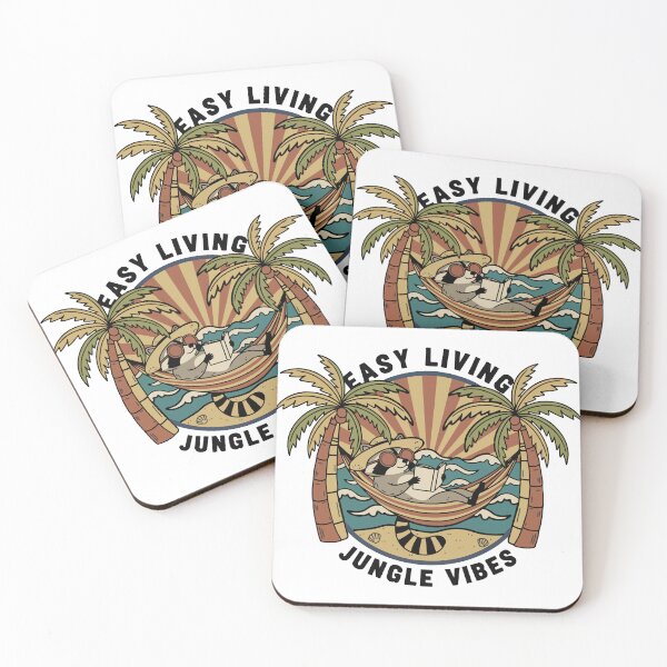 Item preview, Raccoon Jungle Hammock Easy Living designed and sold by PixelStudioBe.