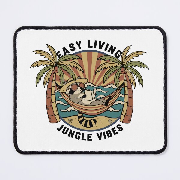 Item preview, Raccoon Jungle Hammock Easy Living designed and sold by PixelStudioBe.
