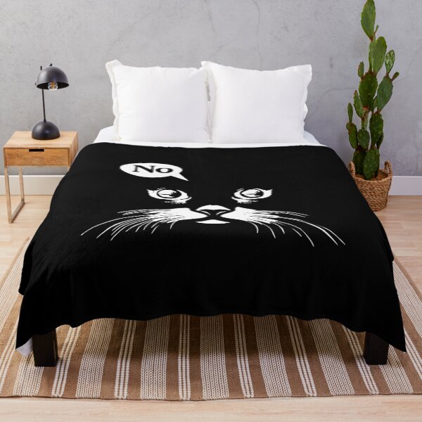 Item preview, Black Cat Say No designed and sold by berlicaferinz.