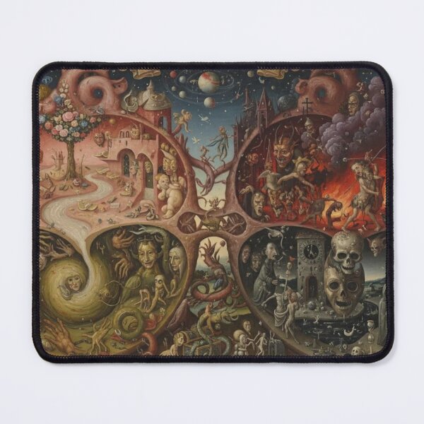 Item preview, The Four Chambers of the Soul.  designed and sold by NickWhittleArt.