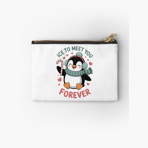 Item preview, Penguin Holiday Christmas Couple Cozy Winter Vibes designed and sold by EllenJast.