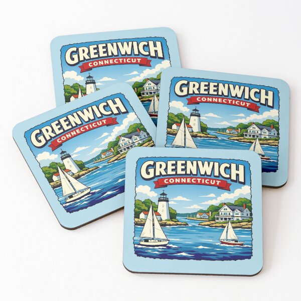 Item preview, Greenwich, Connecticut designed and sold by Myra365Art.