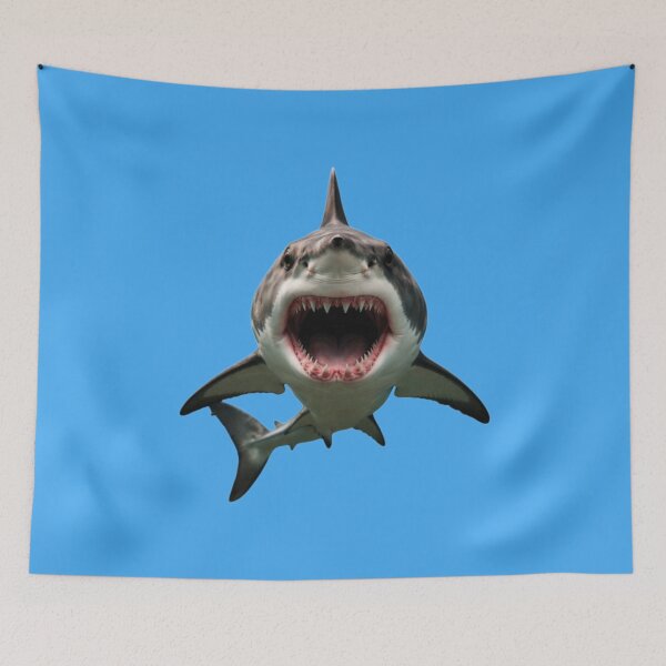 Item preview, Angry Shark designed and sold by IMOBILYARI VibeCore.