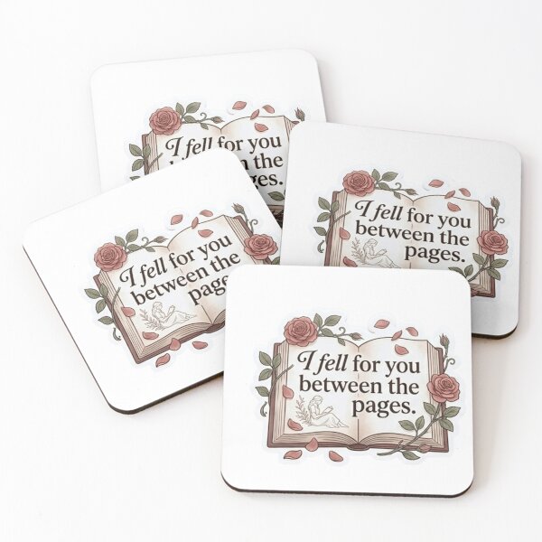 Item preview, Romantic poster: "I fell in love with you between the pages" designed and sold by ARYAM..