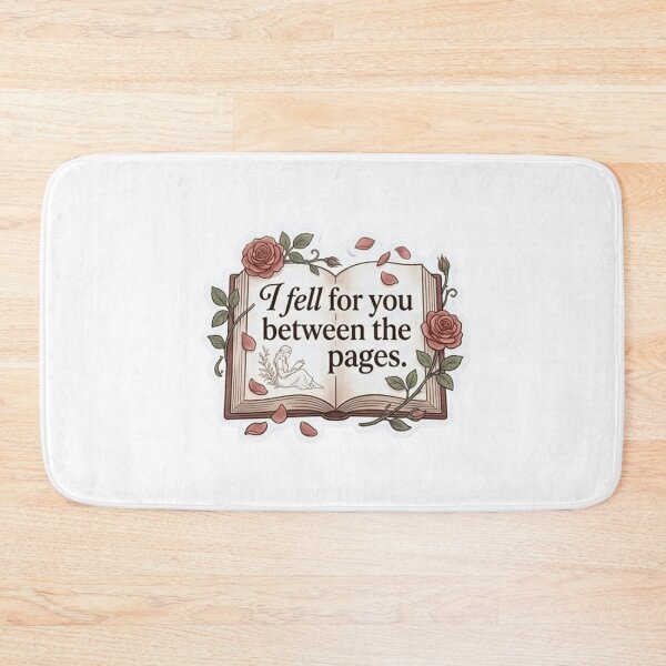 Item preview, Romantic poster: "I fell in love with you between the pages" designed and sold by ARYAM..