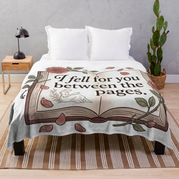 Item preview, Romantic poster: "I fell in love with you between the pages" designed and sold by ARYAM..