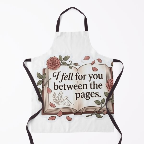 Item preview, Romantic poster: "I fell in love with you between the pages" designed and sold by ARYAM..
