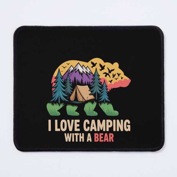 Item preview, I Love Camping Bear designed and sold by TeamLequid.