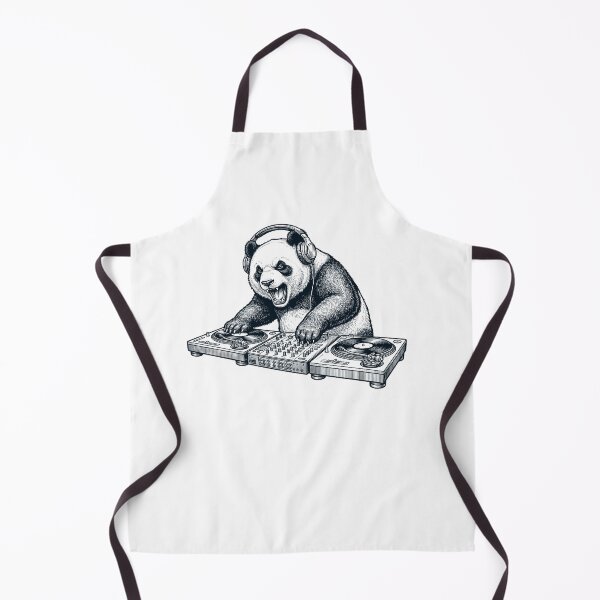 Item preview, Vintage Retro Panda DJ Animal Music Lover designed and sold by TerryConnells.