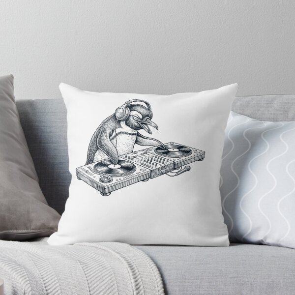 Item preview, Vintage Retro Penguin DJ Animal Music Lover designed and sold by TerryConnells.