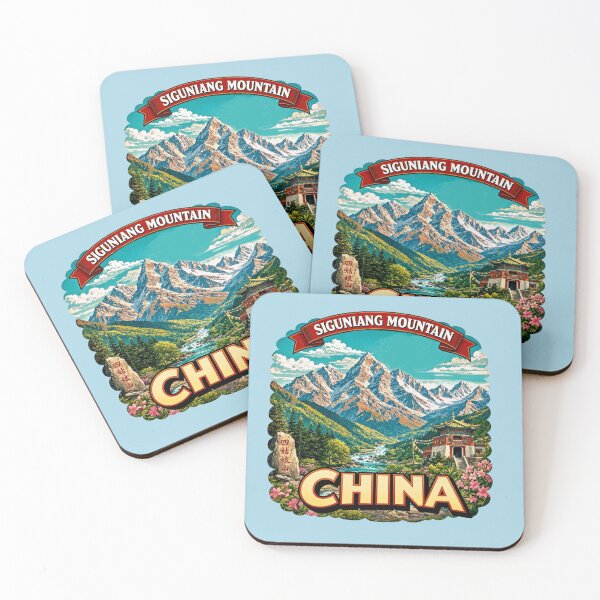 Item preview, Siguniang Mountain, Sichuan, China designed and sold by Myra365Art.