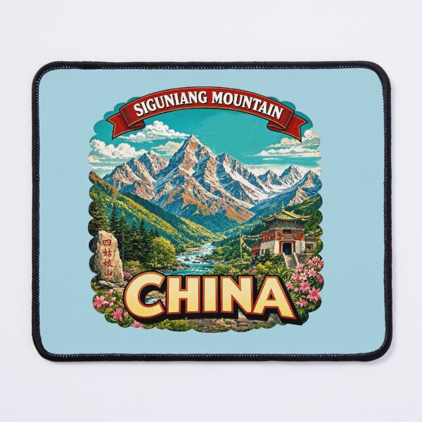 Item preview, Siguniang Mountain, Sichuan, China designed and sold by Myra365Art.
